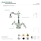 Kingston Brass KS1493AL Heritage 2-Handle Vessel Sink Faucet, Antique Brass KS1493AL - alternate 5